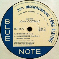 JOHN COLTRANE - BLUE TRAIN