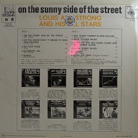 LOUIS ARMSTRONG - ON THE SUNNY SIDE OF THE STREET