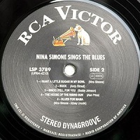 NINA SIMONE - NINA SIMONE SINGS THE BLUES