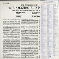 THE AMAZING BUD POWELL – THE SCENE CHANGES