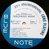THELONIONS MONK - GENIUS OF MODERN MUSIC, volume 2