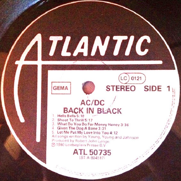 AC/DC - BACK IN BLACK