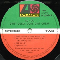 AC/DC - DIRTY DEEDS DONE DIRT CHEAP