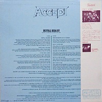 ACCEPT - METAL HEART