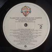 ALICE COOPER ‎– FLUSH THE FASHION