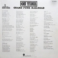 GRAND FUNK RAILROAD - ON TIME