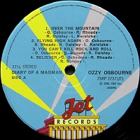 OZZY OSBOURNE – DIARY OF A MADMAN