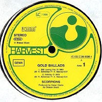 SCORPIONS - GOLD BALLADS