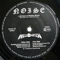 HELLOWEEN ‎– HELLOWEEN