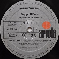 ADRIANO CELENTANO - GEPPO IL FOLLE