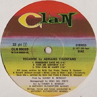 ADRIANO CELENTANO - TECADISK