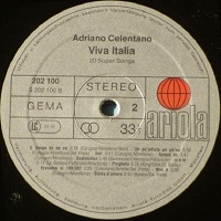ADRIANO CELENTANO - VIVA ITALIA