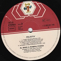 AL BANO & ROMINA POWER - FELICITA