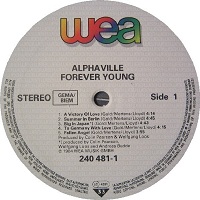 ALPHAVILLE ‎– FOREVER YOUNG