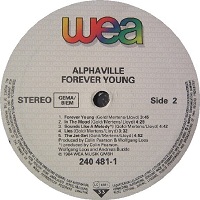 ALPHAVILLE ‎– FOREVER YOUNG