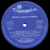 TOTO CUTUGNO - INNAMORATA, INNAMORATO, INNAMORATI